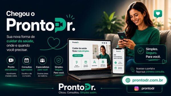 ProntoDr facilita o acesso a consultas médicas e tem planos corporativos mais acessíveis.