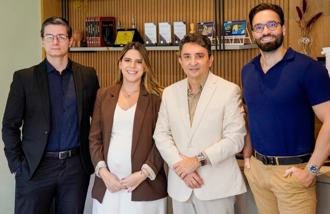 João Dornelles, Luana Borges, Eduardo Gomes de Matos e Eduardo Hamdan