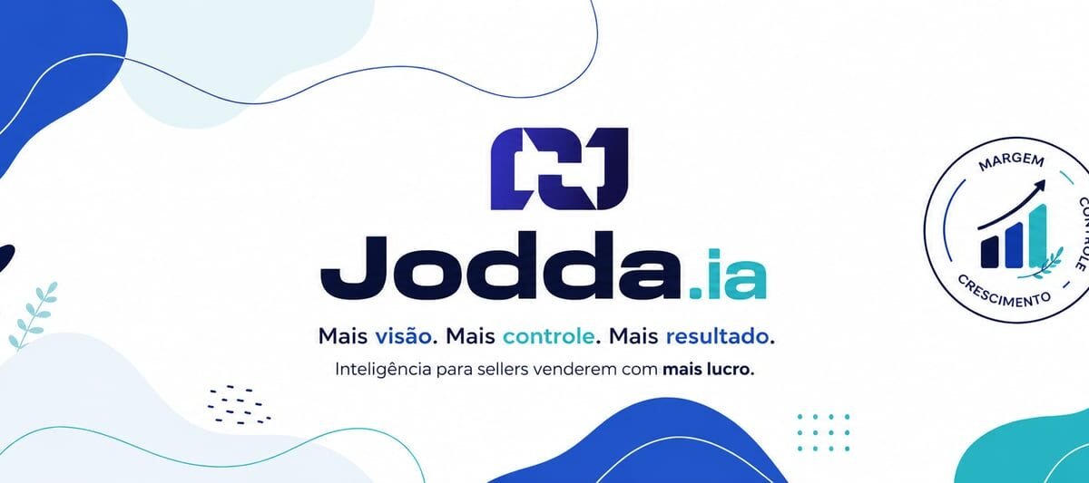 Jodda.ia, sistema de gestão com IA para empresas que vendem em marketplaces, com aplicação em precificação, publicidade, promoções e rentabilidade.