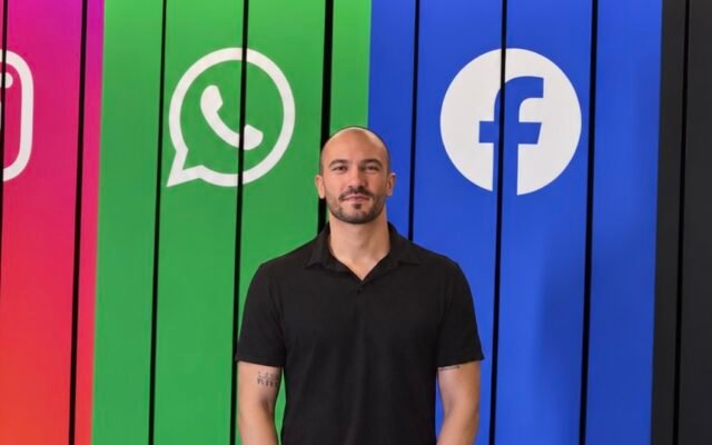 Diogo Barbosa, fundador e sócio da DB Creative, durante encontro realizado no escritório da Meta, em São Paulo.